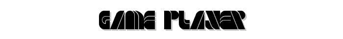 GAME PLAYER font